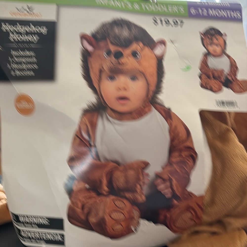 Infant toddler Halloween costume 6 to 12 month new
